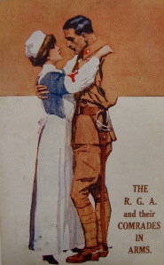 A World War One postcard