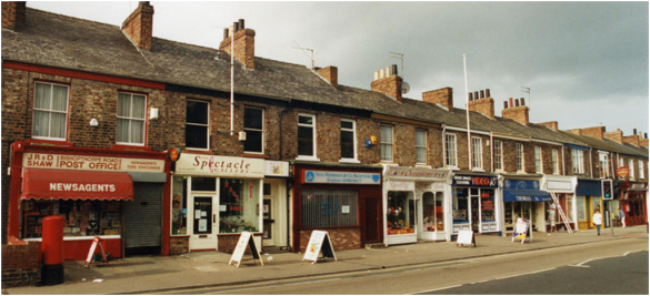 Bishopthorpe Road with Post Office 1998