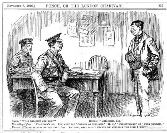 Punch cartoon 1916