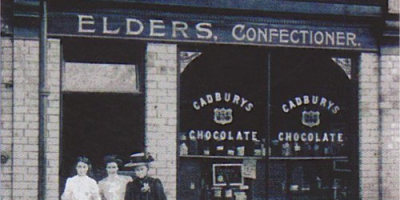 Elder’s shop in Scarcroft road (now Melton’s Restaurant)